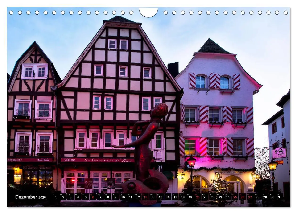 Bild: 9783457837863 | LINZ AM RHEIN (Wandkalender 2026 DIN A4 quer), CALVENDO Monatskalender