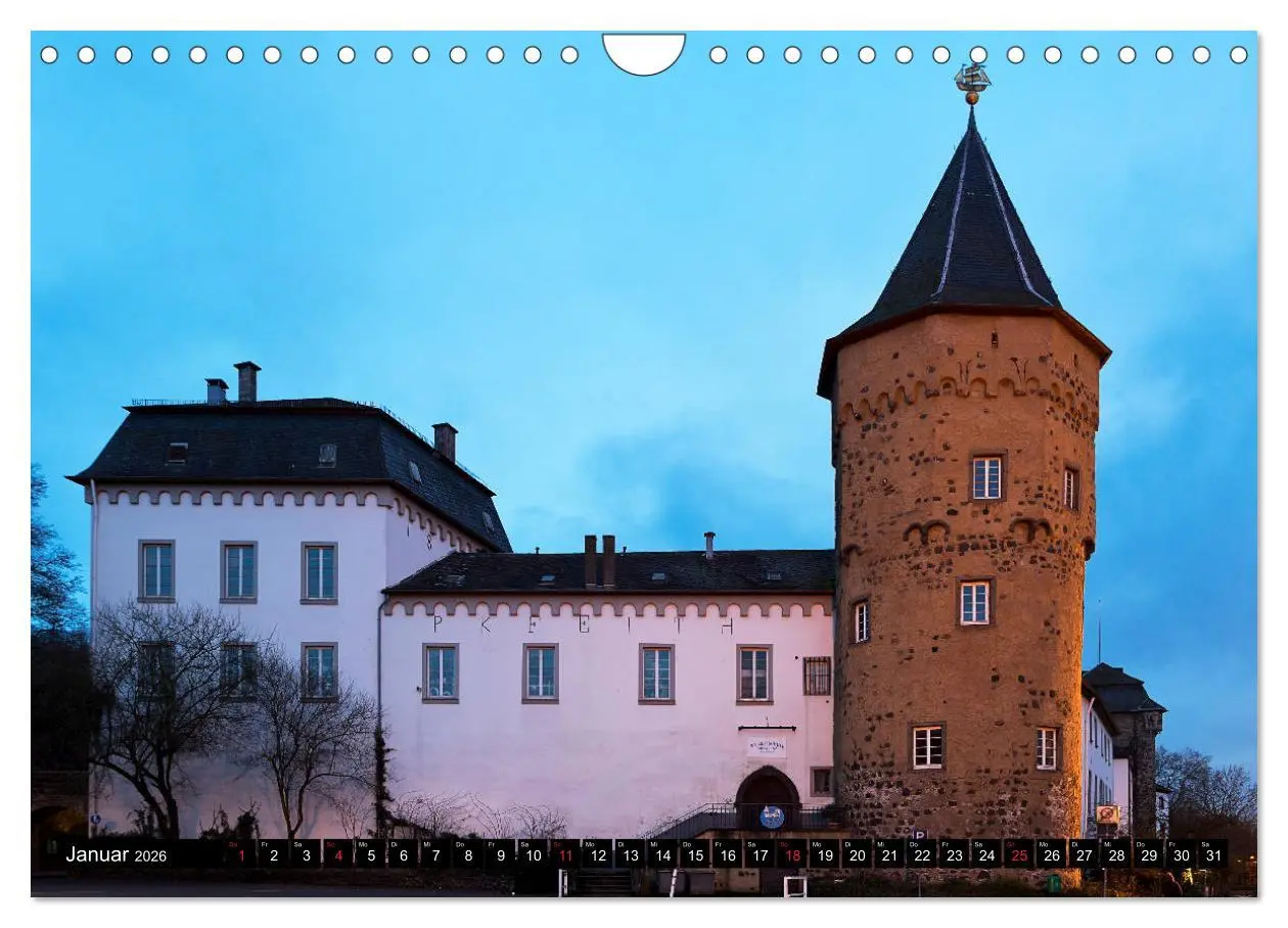 Bild: 9783457837863 | LINZ AM RHEIN (Wandkalender 2026 DIN A4 quer), CALVENDO Monatskalender