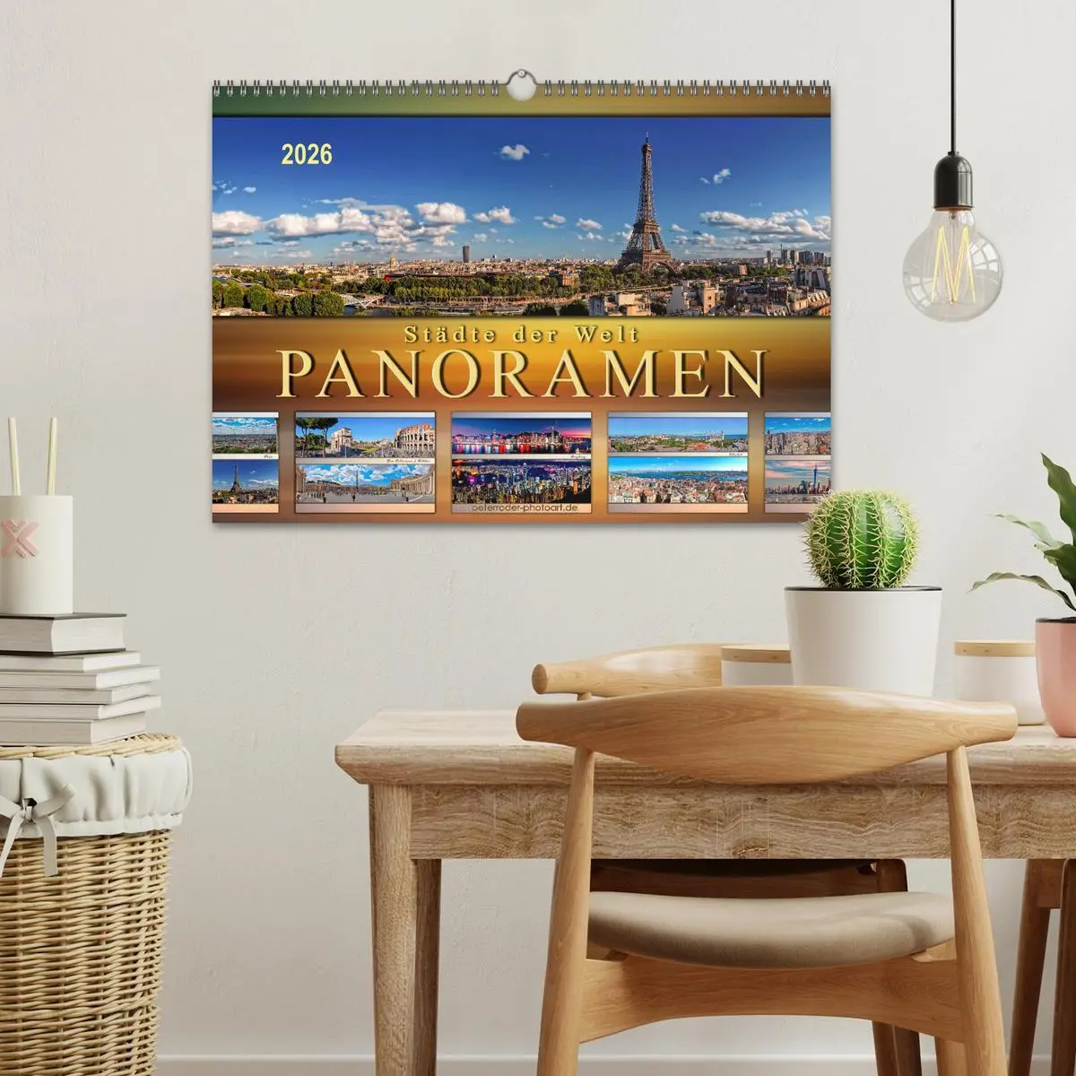 Bild: 9783457907863 | Städte der Welt, Panoramen (Wandkalender 2026 DIN A3 quer),...