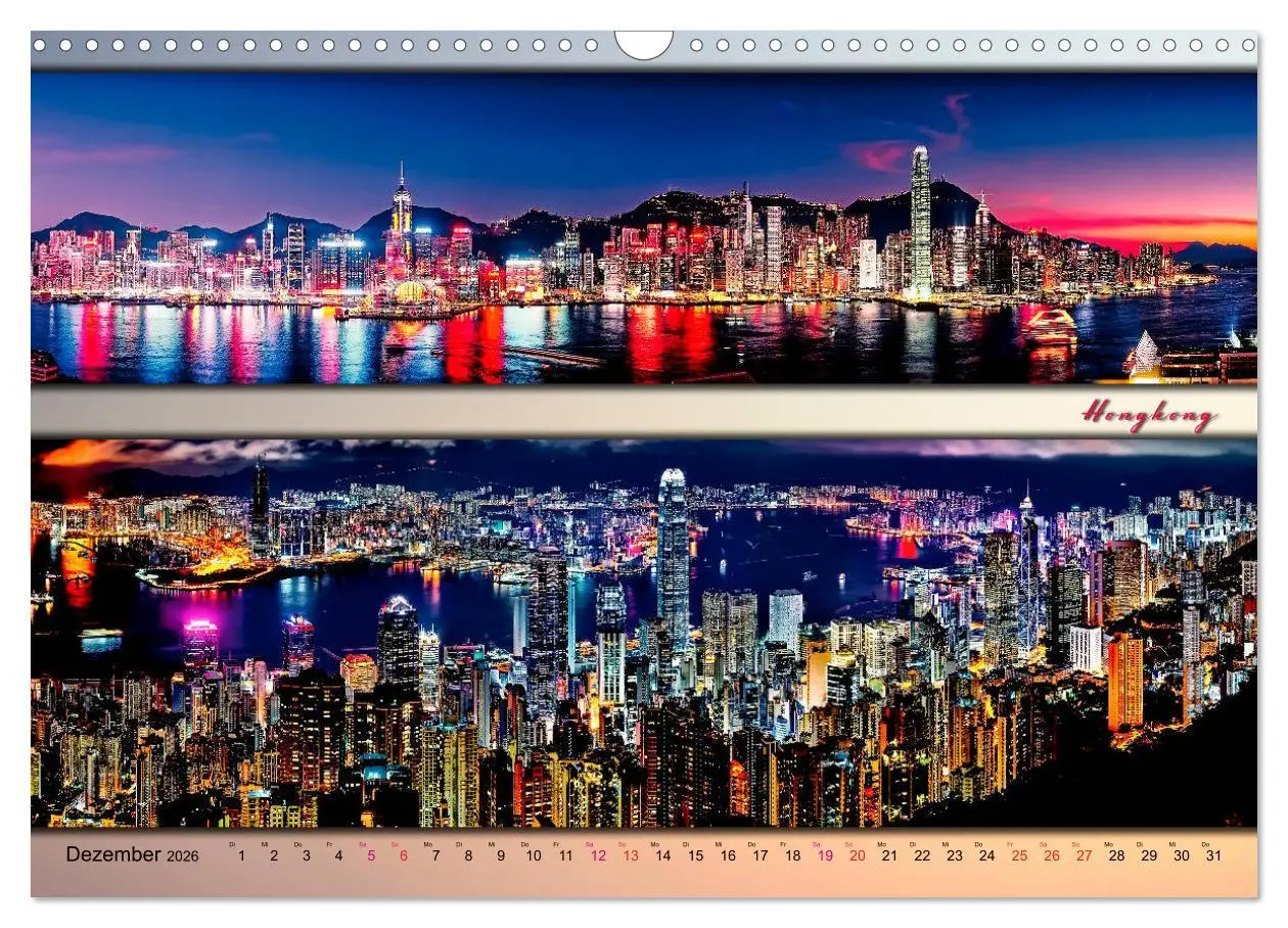 Bild: 9783457907863 | Städte der Welt, Panoramen (Wandkalender 2026 DIN A3 quer),...