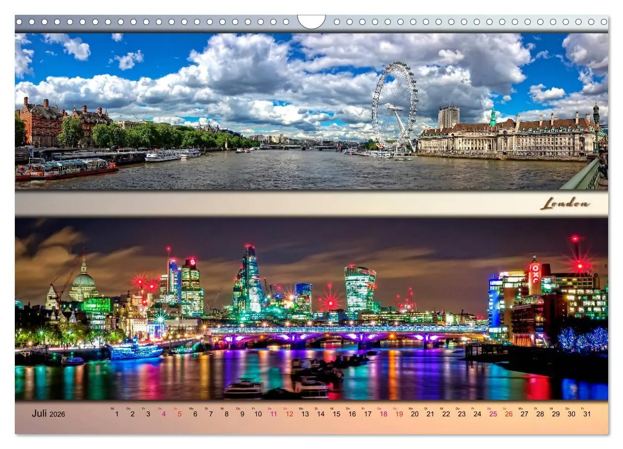 Bild: 9783457907863 | Städte der Welt, Panoramen (Wandkalender 2026 DIN A3 quer),...