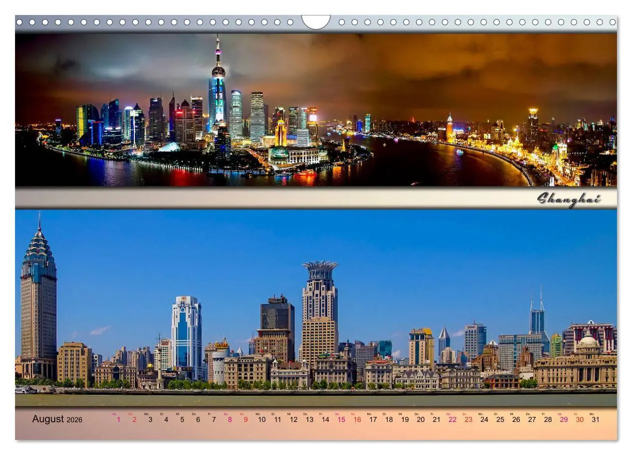 Bild: 9783457907863 | Städte der Welt, Panoramen (Wandkalender 2026 DIN A3 quer),...