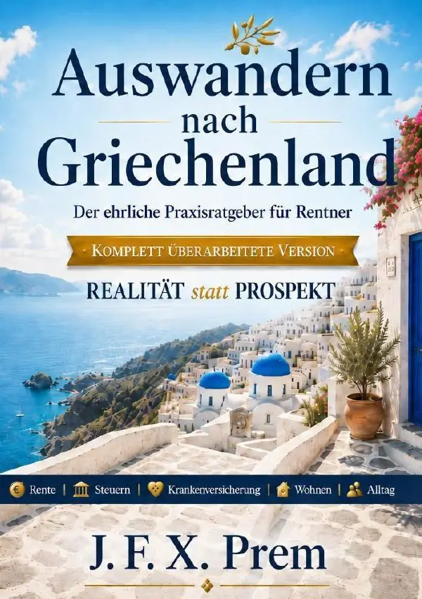 Cover: 9783565367863 | Auswandern nach Griechenland | J.F.X. Prem | Taschenbuch | 356 S.