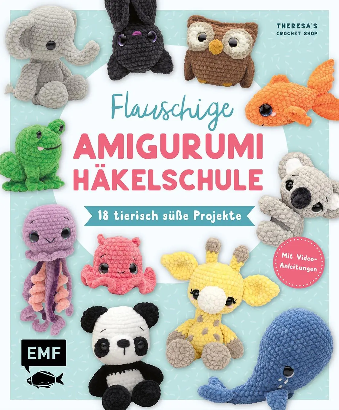 Cover: 9783745927863 | Flauschige Amigurumi-Häkelschule | Theresa Kicher | Taschenbuch | 2025