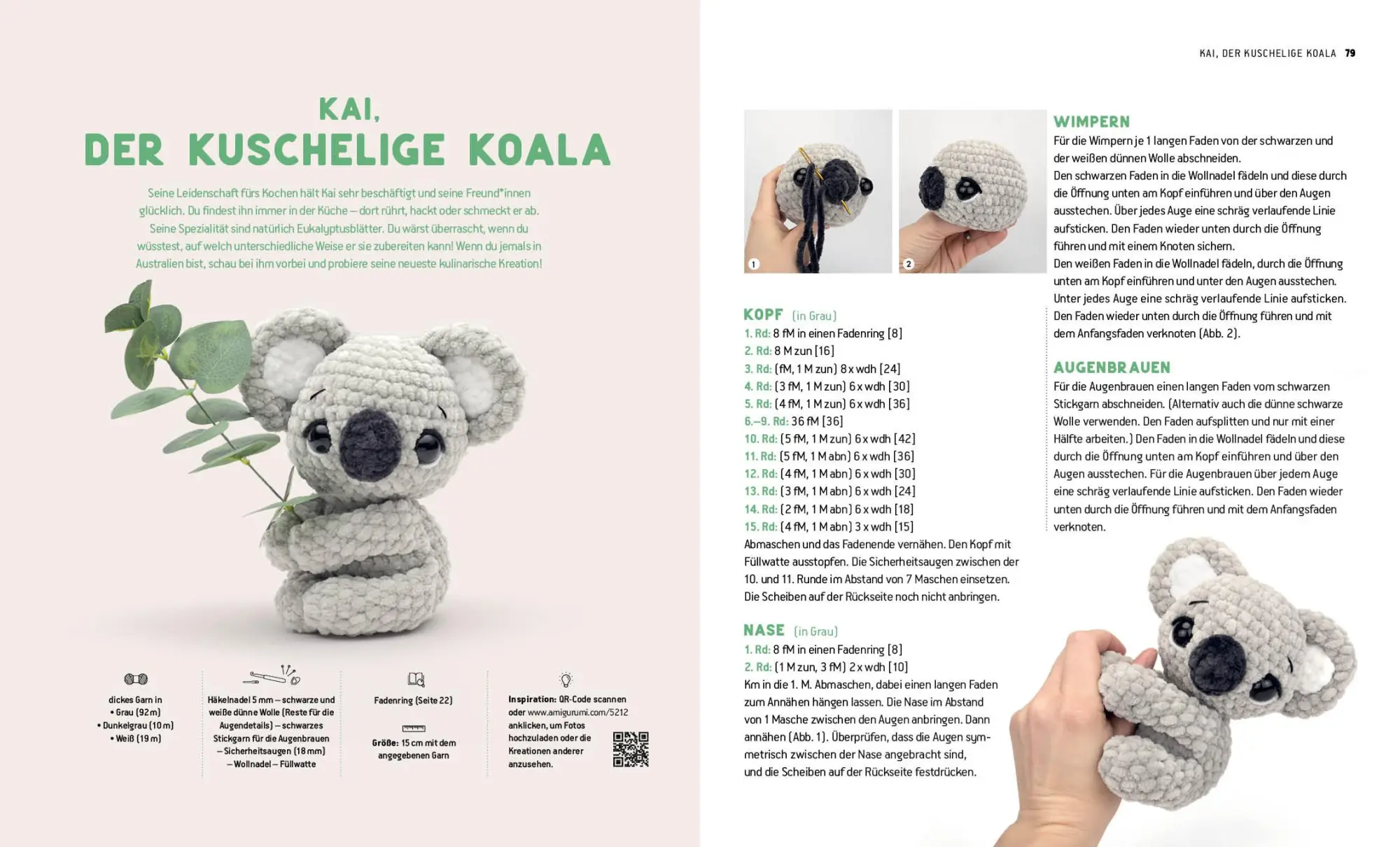 Bild: 9783745927863 | Flauschige Amigurumi-Häkelschule | Theresa Kicher | Taschenbuch | 2025