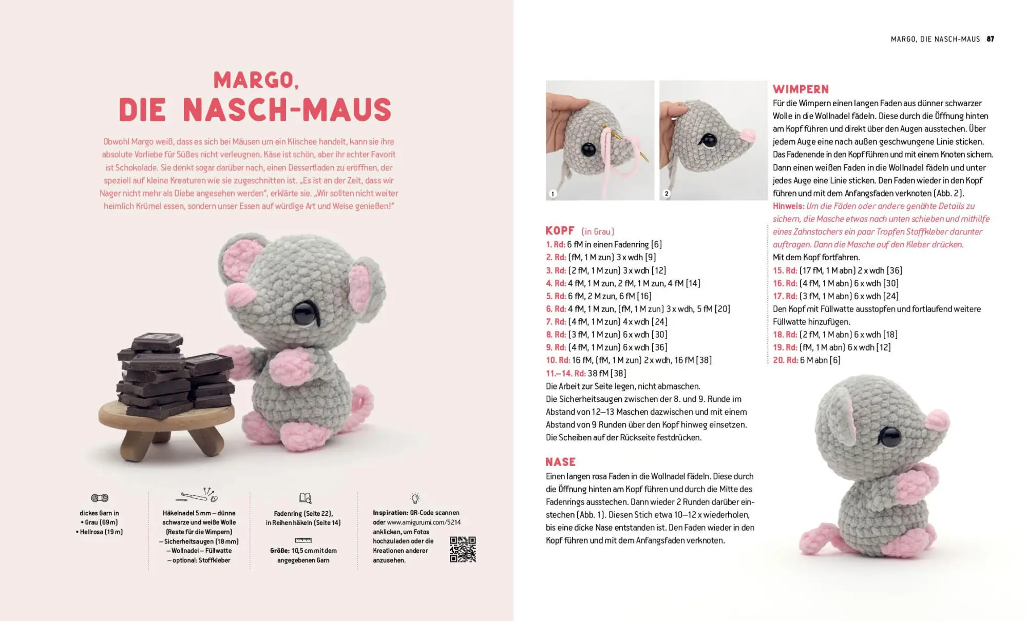 Bild: 9783745927863 | Flauschige Amigurumi-Häkelschule | Theresa Kicher | Taschenbuch | 2025