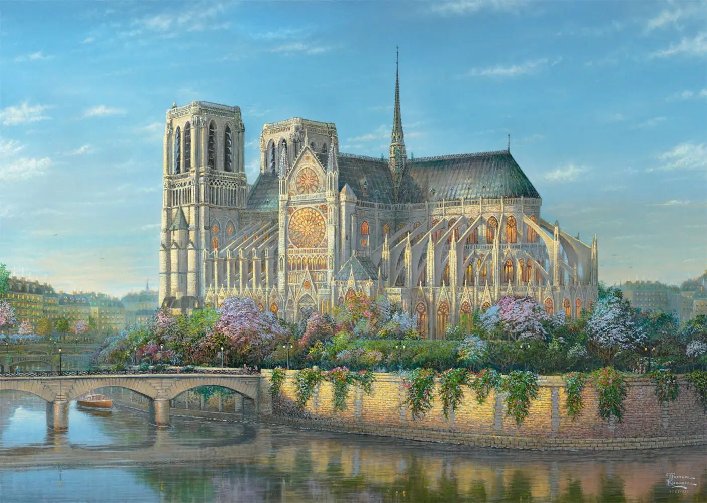 Bild: 4001504587963 | Notre Dame | Puzzles Thomas Kinkade 1.000 Teile | Spiel | Schachtel