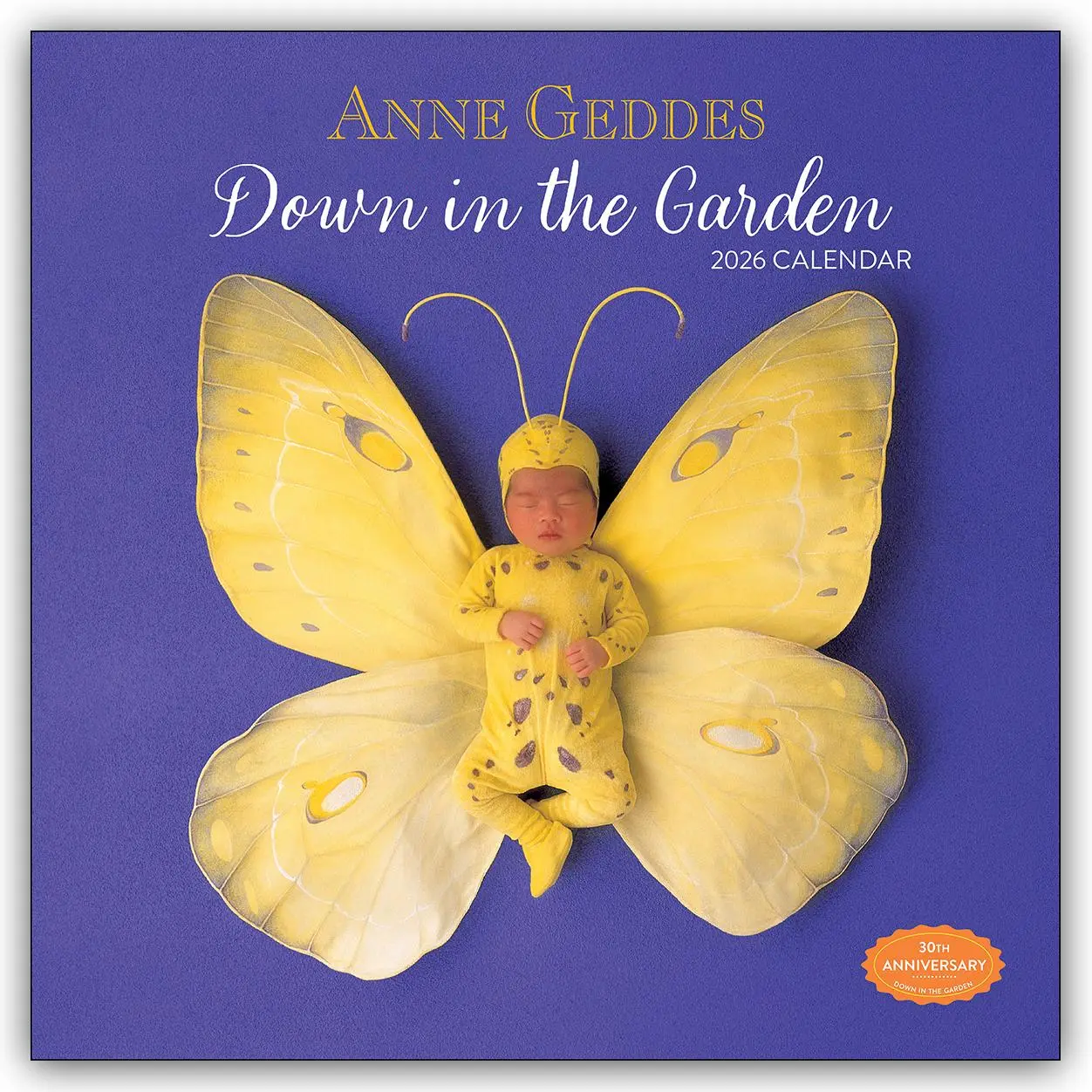 Cover: 9781524897963 | Anne Geddes 2026 Wall Calendar | Down in the Garden | Anne Geddes