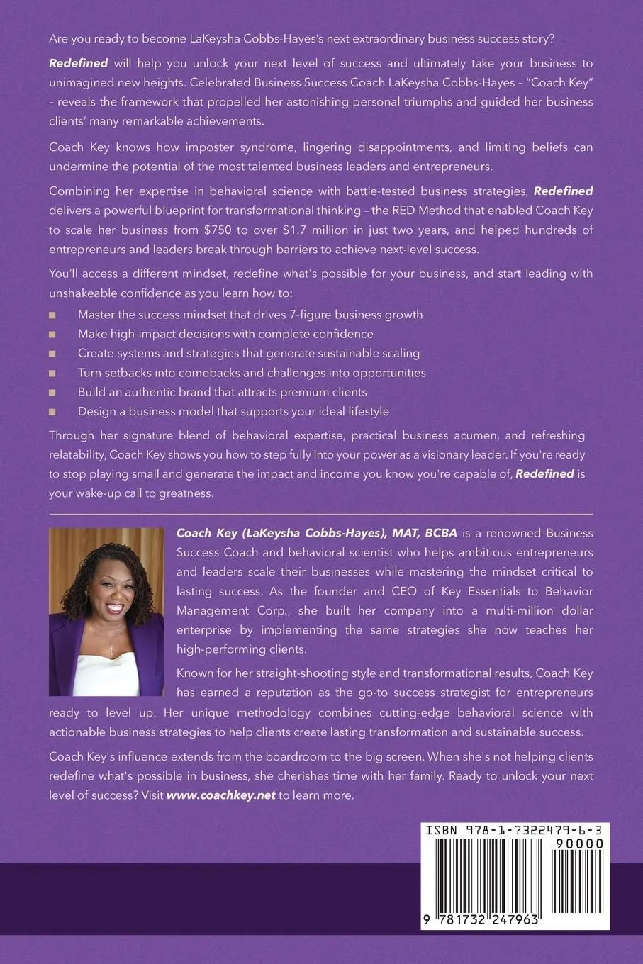 Rückseite: 9781732247963 | Redefined | Lakeysha Cobbs-Hayes | Taschenbuch | Englisch | 2025