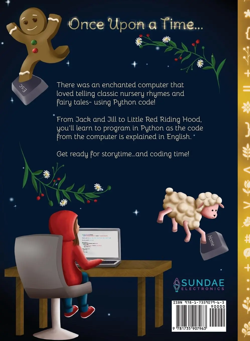 Rückseite: 9781735907963 | Learn Python through Nursery Rhymes and Fairy Tales | Shari Eskenas