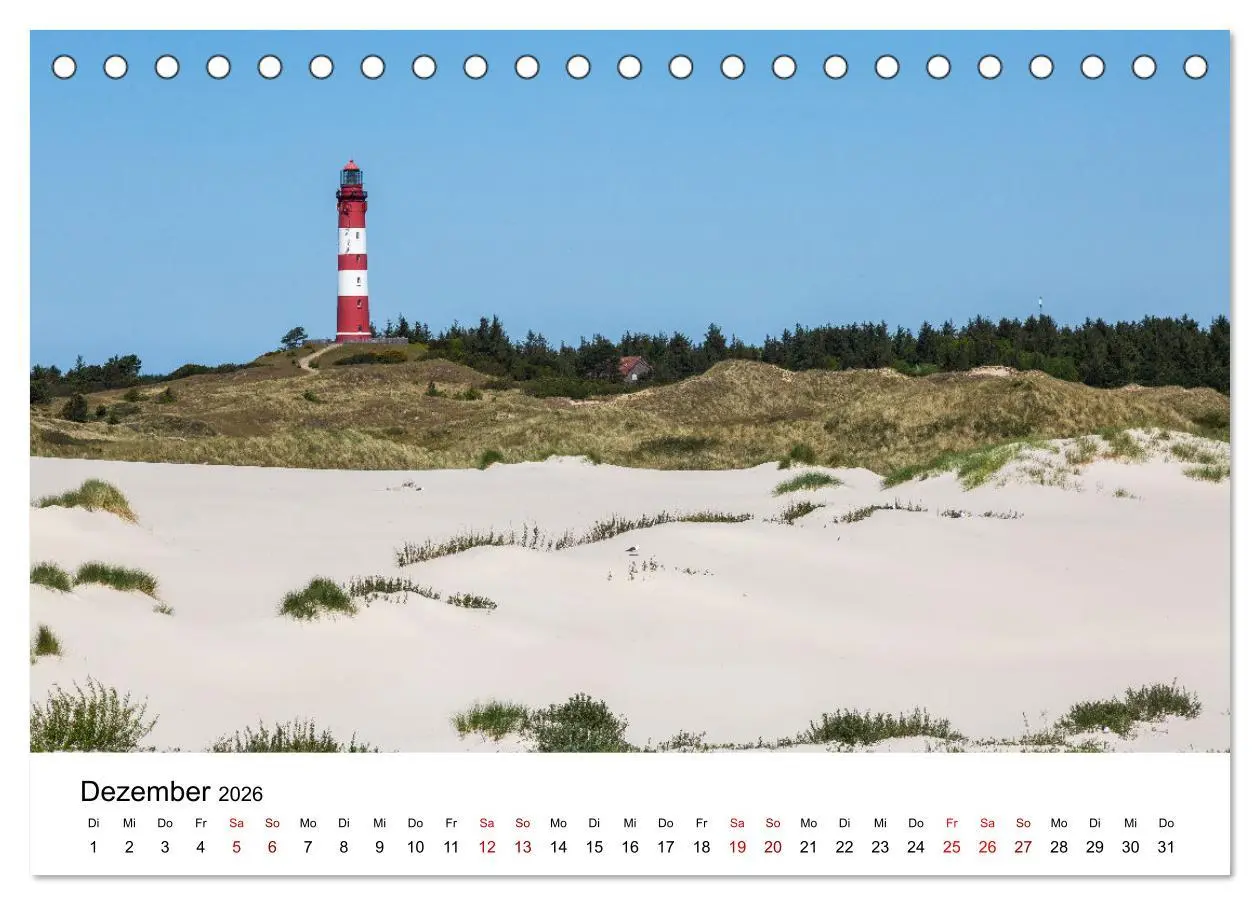 Bild: 9783457517963 | Amrum - Das Paradies in der Nordsee (Tischkalender 2026 DIN A5...