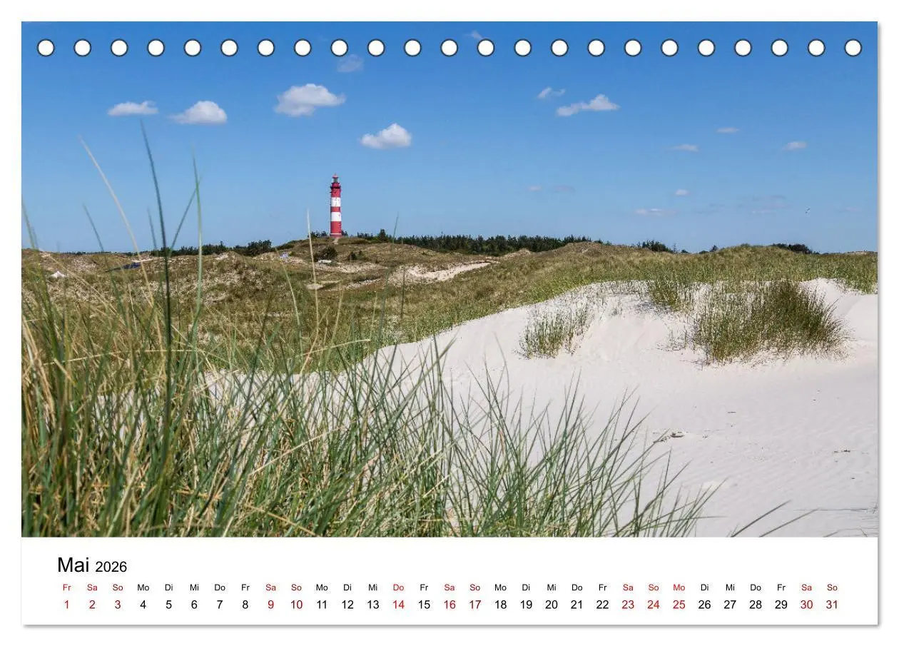 Bild: 9783457517963 | Amrum - Das Paradies in der Nordsee (Tischkalender 2026 DIN A5...