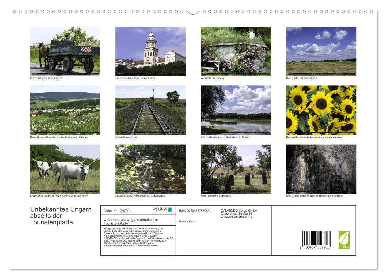 Bild: 9783457757963 | Unbekanntes Ungarn abseits der Touristenpfade (hochwertiger Premium...