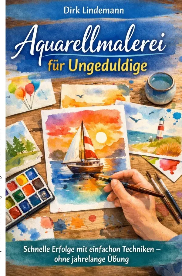 Cover: 9783565357963 | Aquarellmalerei für Ungeduldige | Dirk Lindemann | Taschenbuch | 56 S.