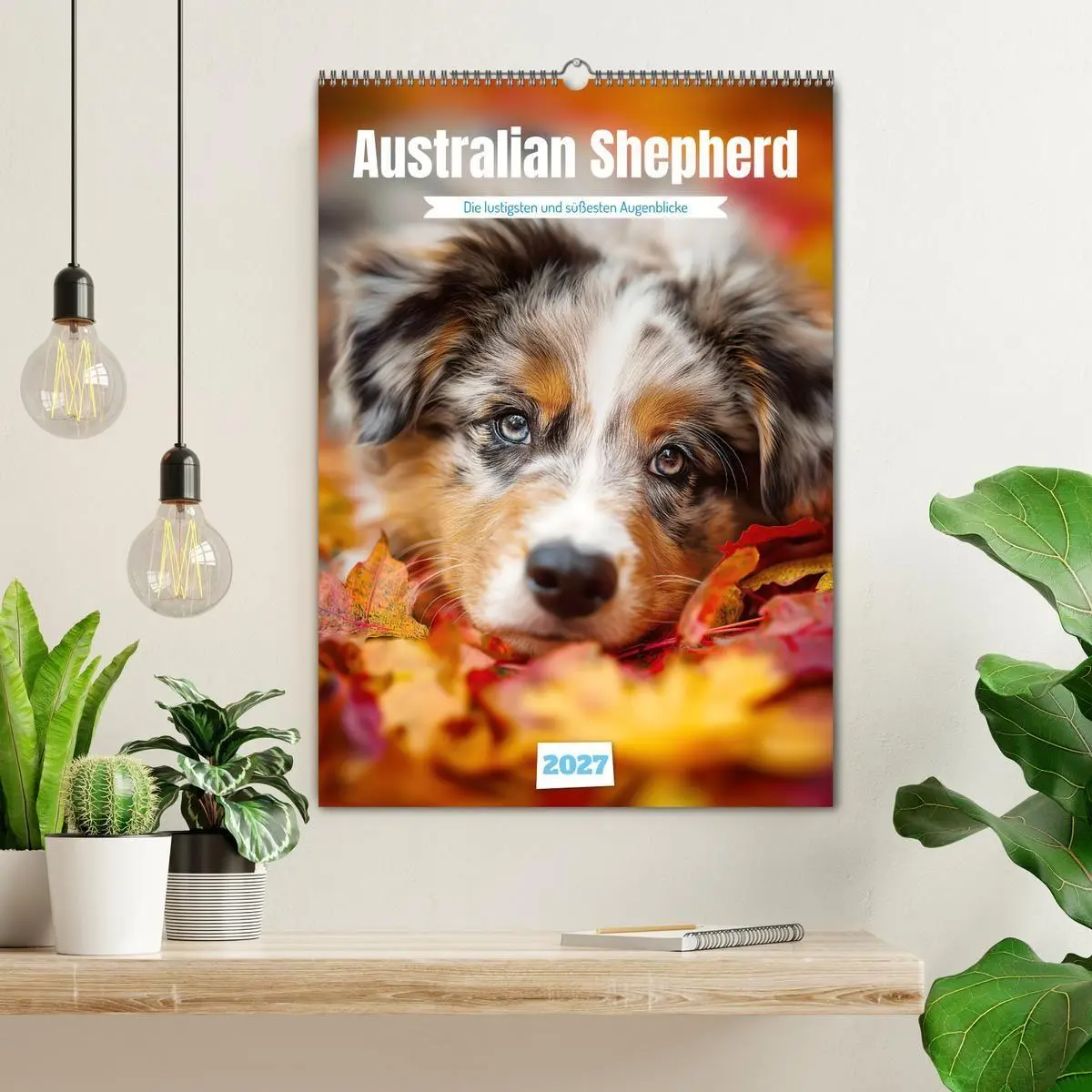 Bild: 9783569627963 | Australian Shepherd (Wandkalender 2027 DIN A2 hoch), CALVENDO...