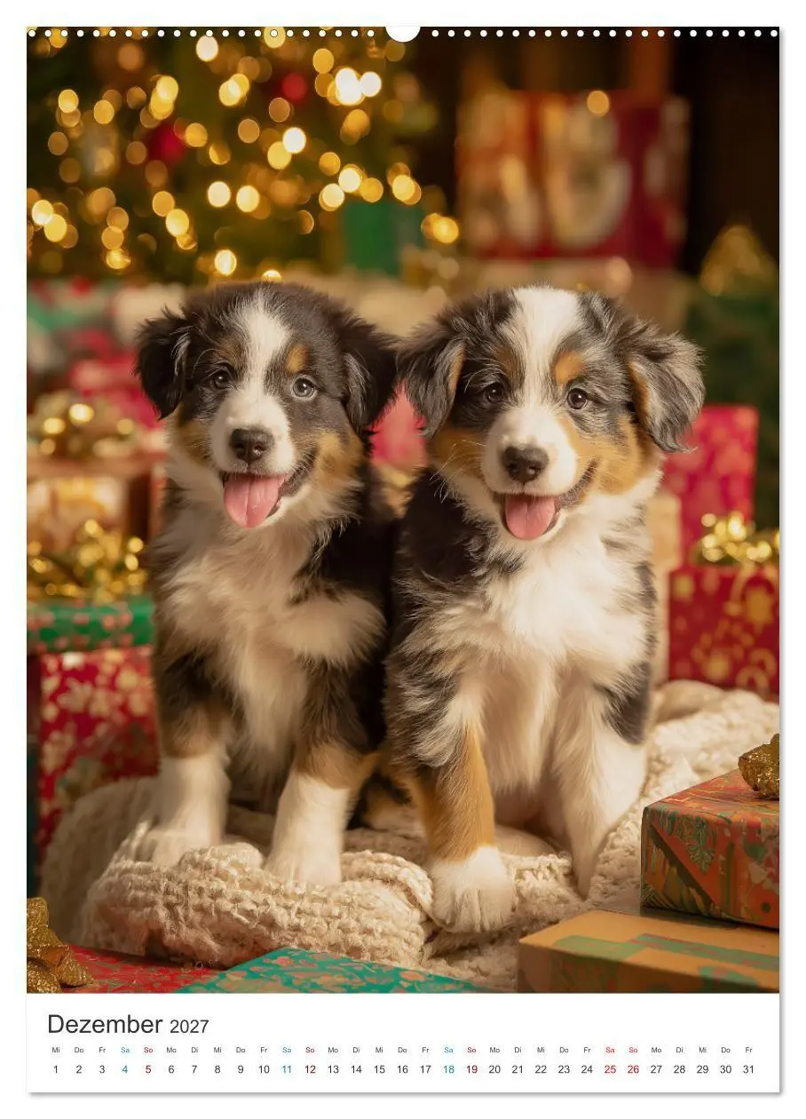 Bild: 9783569627963 | Australian Shepherd (Wandkalender 2027 DIN A2 hoch), CALVENDO...