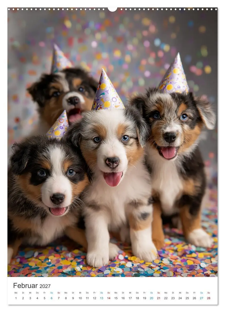 Bild: 9783569627963 | Australian Shepherd (Wandkalender 2027 DIN A2 hoch), CALVENDO...