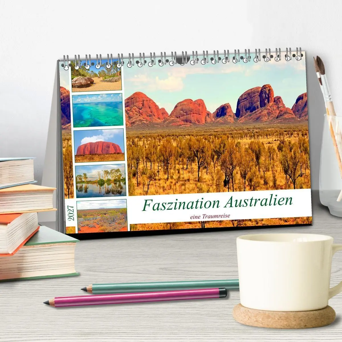 Bild: 9783594377963 | Faszination Australien - eine Traumreise (Tischkalender 2027 DIN A5...