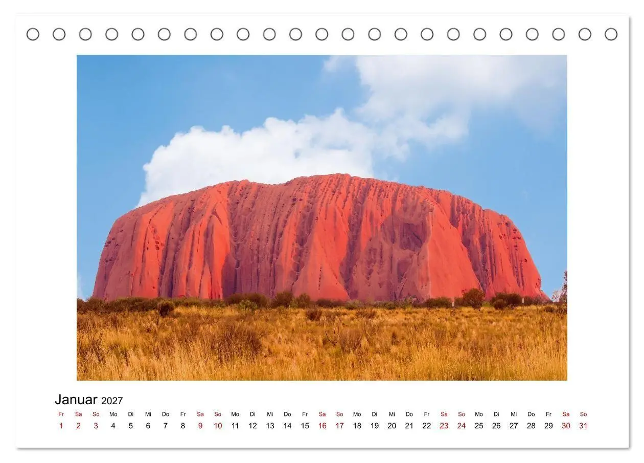 Bild: 9783594377963 | Faszination Australien - eine Traumreise (Tischkalender 2027 DIN A5...