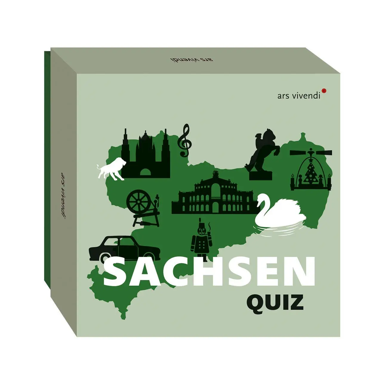Cover: 9783747207963 | Sachsen-Quiz (Neuauflage) | Spiel | 66 S. | 20796 | Deutsch | 2026