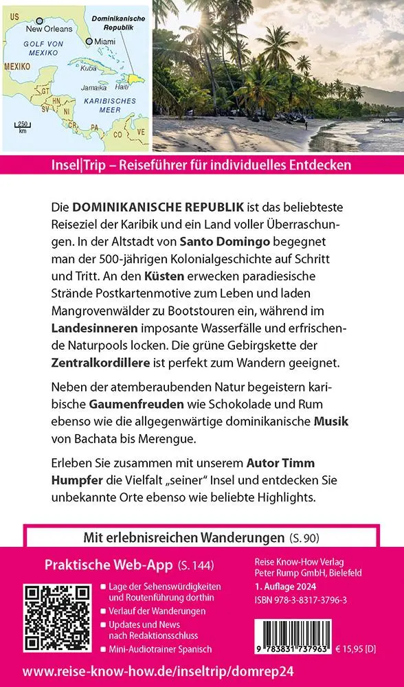 Rückseite: 9783831737963 | Reise Know-How InselTrip Dominikanische Republik | Timm Humpfer | Buch