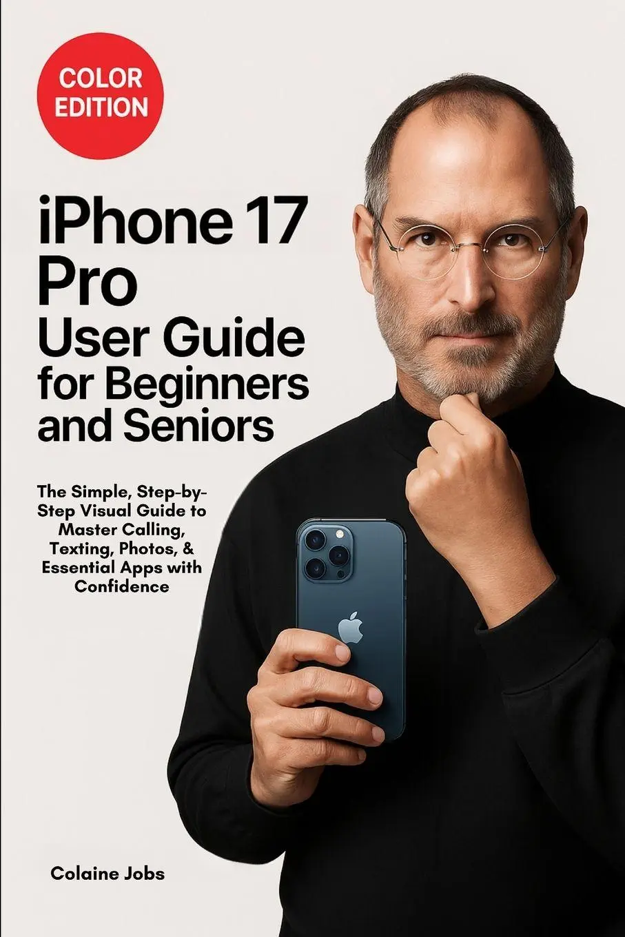Cover: 9789371237963 | iPhone 17 Pro User Guide for Beginners and Seniors | Colaine Jobs