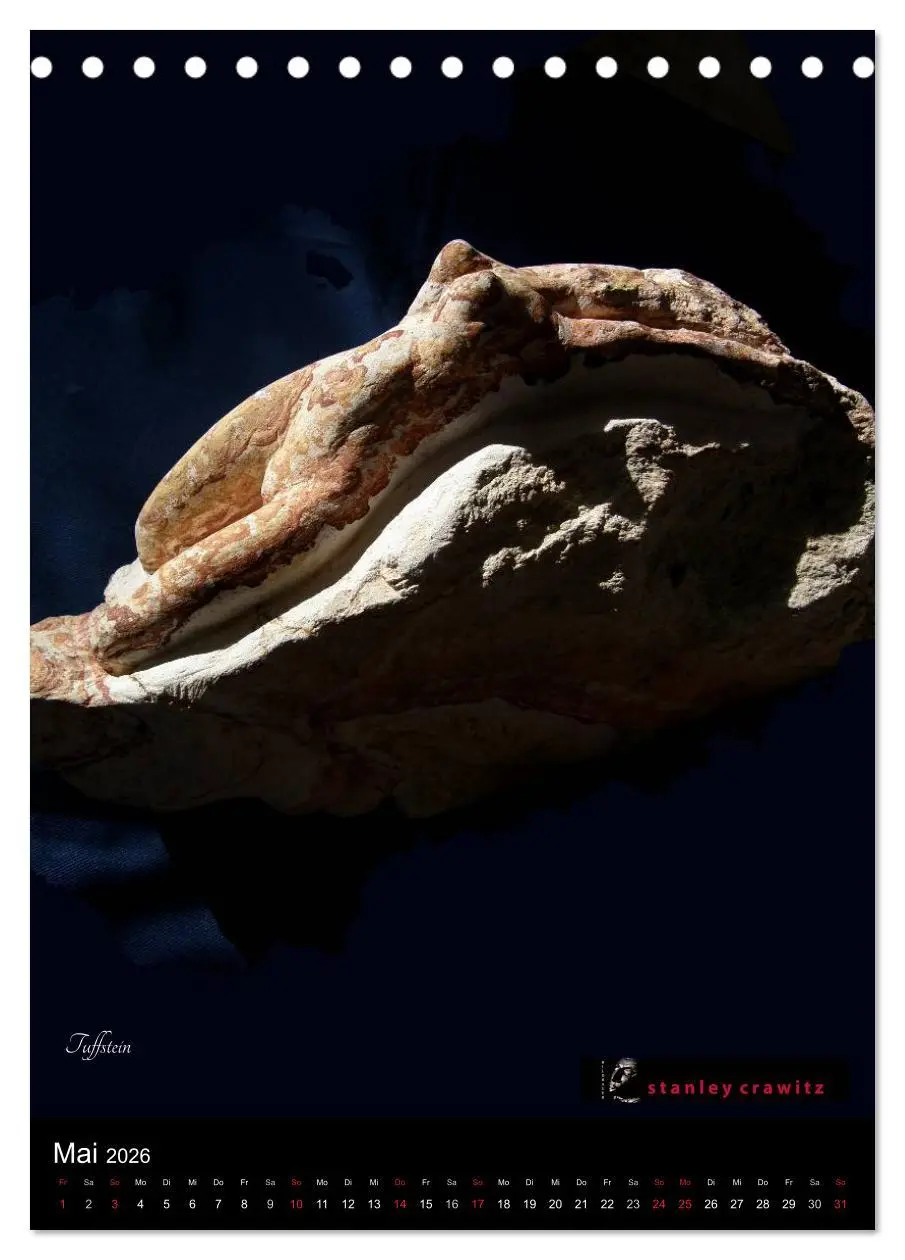 Bild: 9783516428063 | Kunstkalender 2026 - Encaustic und Tuffstein - Skulpturen...