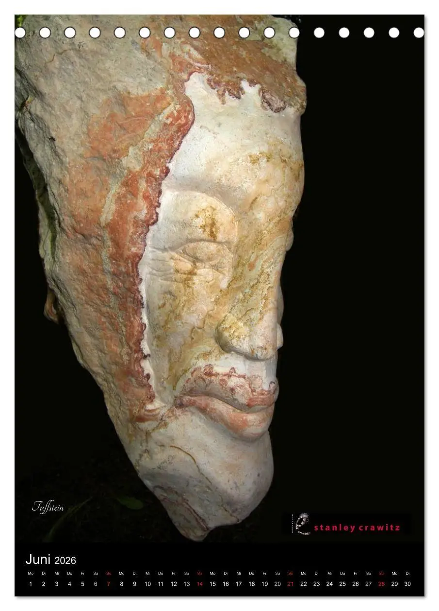 Bild: 9783516428063 | Kunstkalender 2026 - Encaustic und Tuffstein - Skulpturen...