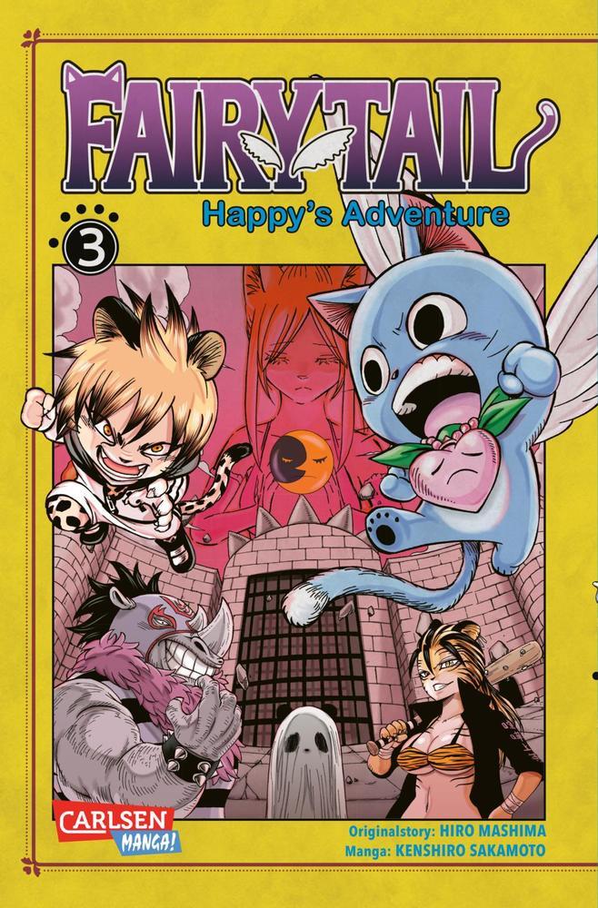 Cover: 9783551768063 | Fairy Tail - Happy's Adventure. Bd.3 | Kenshiro Sakamoto (u. a.)