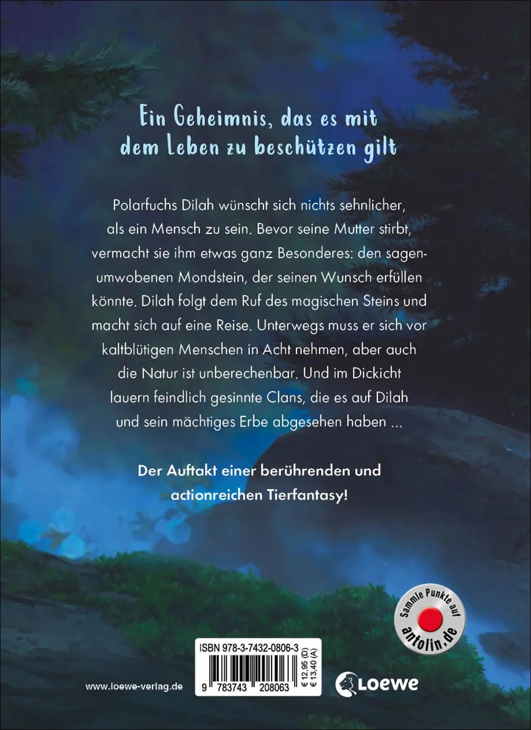 Rückseite: 9783743208063 | White Fox (Band 1) - Der Ruf des Mondsteins | Jiatong Chen | Buch