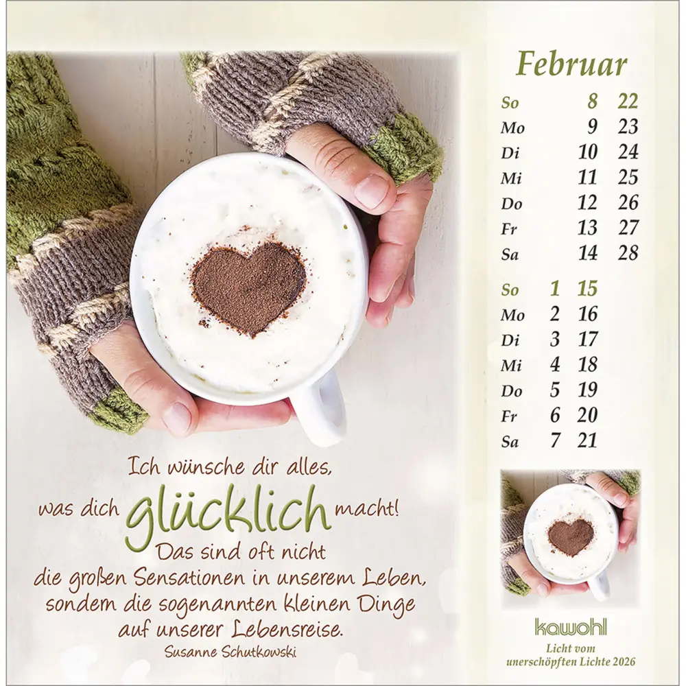 Bild: 9783754888063 | Licht vom unerschöpften Lichte 2026 | Kalender | Spiralbindung | 14 S.