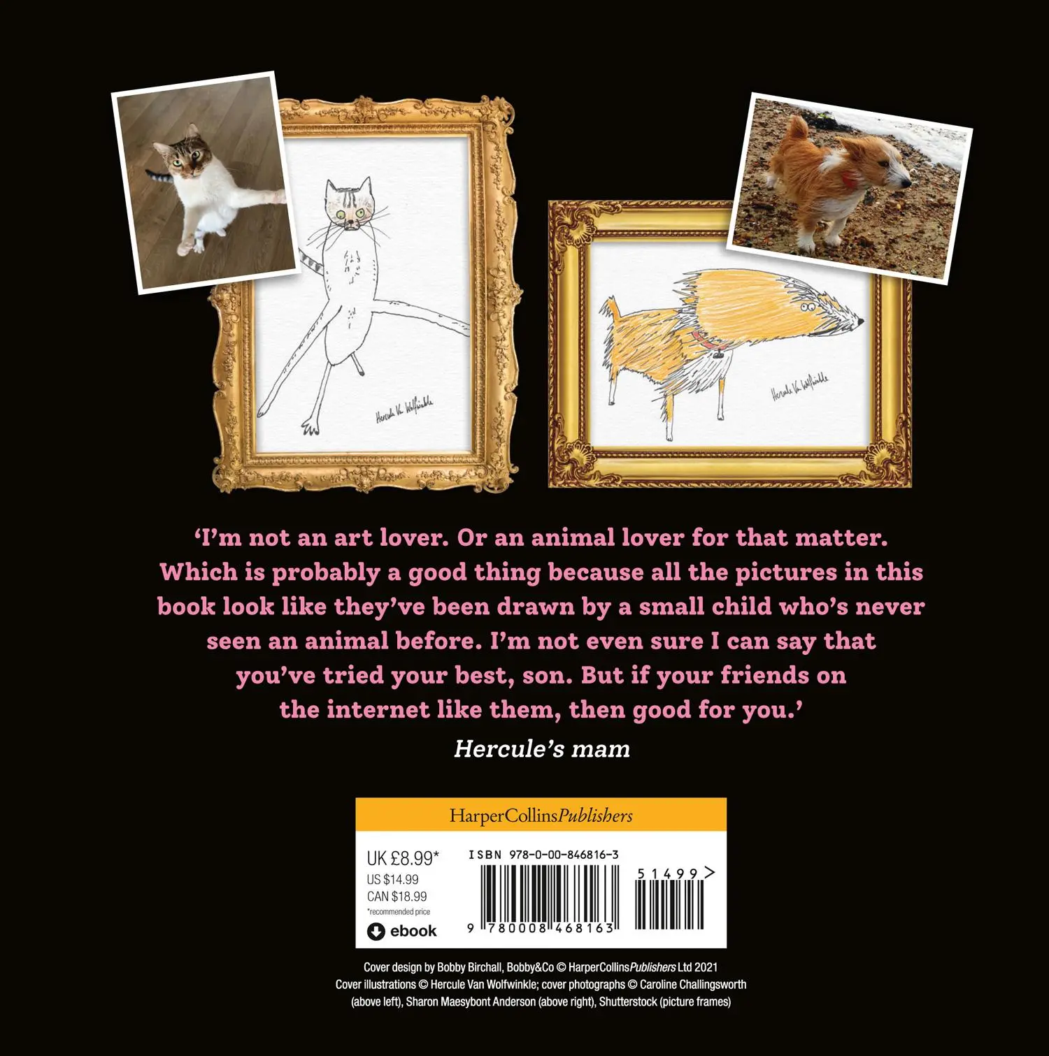 Rückseite: 9780008468163 | Rubbish Pet Portraits | Hercule van Wolfwinkle | Buch | Englisch