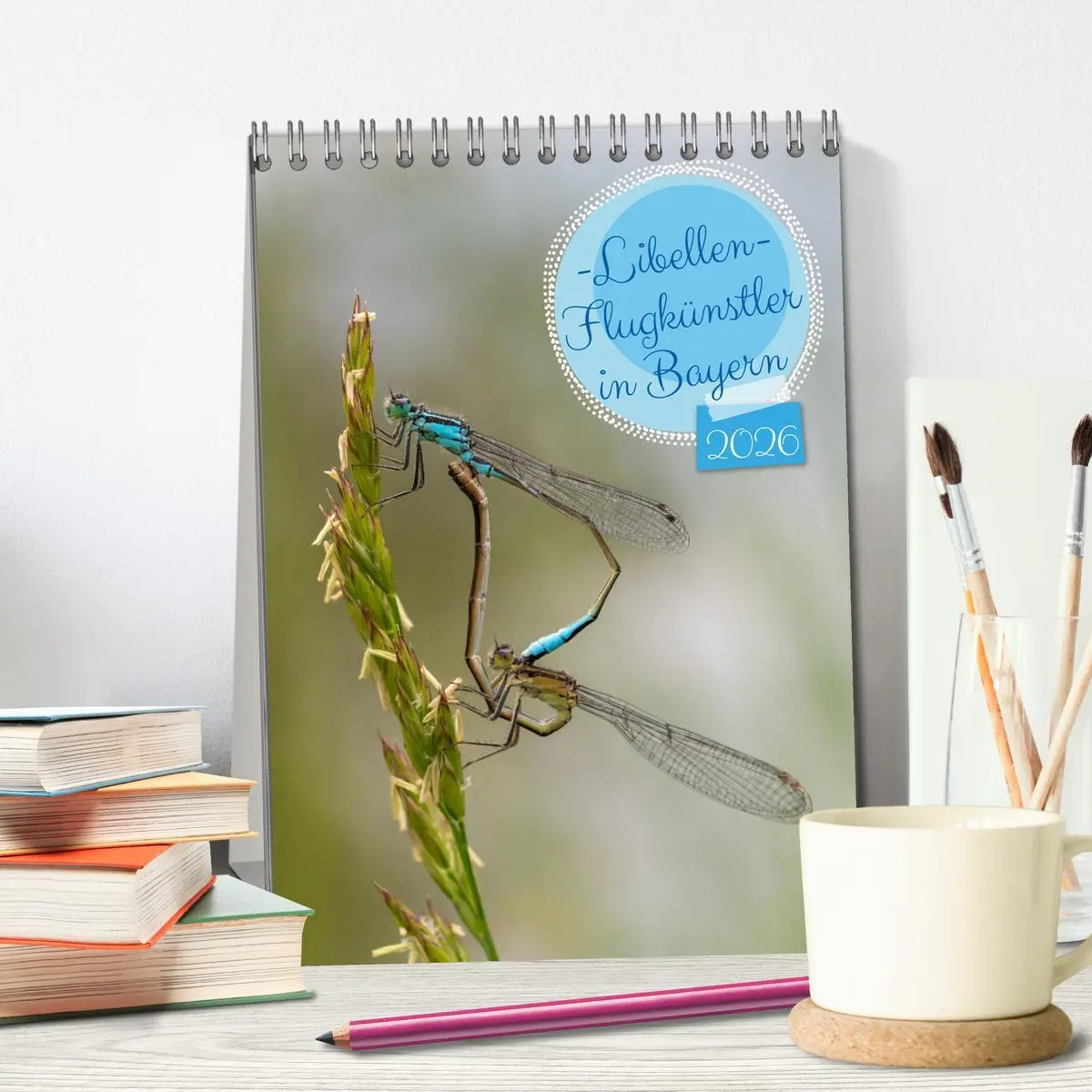Bild: 9783457258163 | Libellen - Flugkünstler in Bayern (Tischkalender 2026 DIN A5 hoch),...