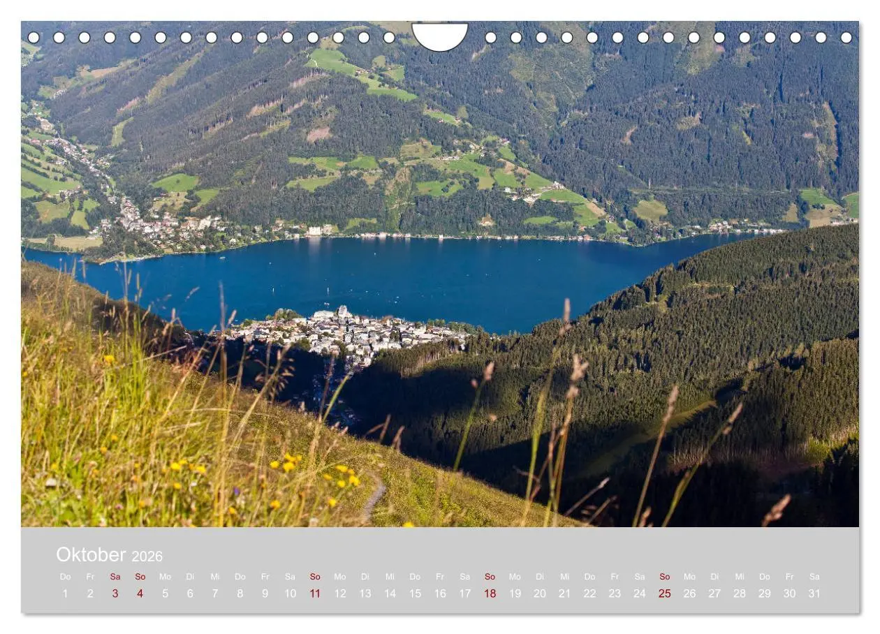 Bild: 9783457878163 | Grüße aus Zell am See (Wandkalender 2026 DIN A4 quer), CALVENDO...