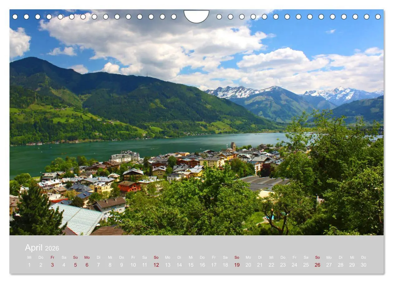 Bild: 9783457878163 | Grüße aus Zell am See (Wandkalender 2026 DIN A4 quer), CALVENDO...