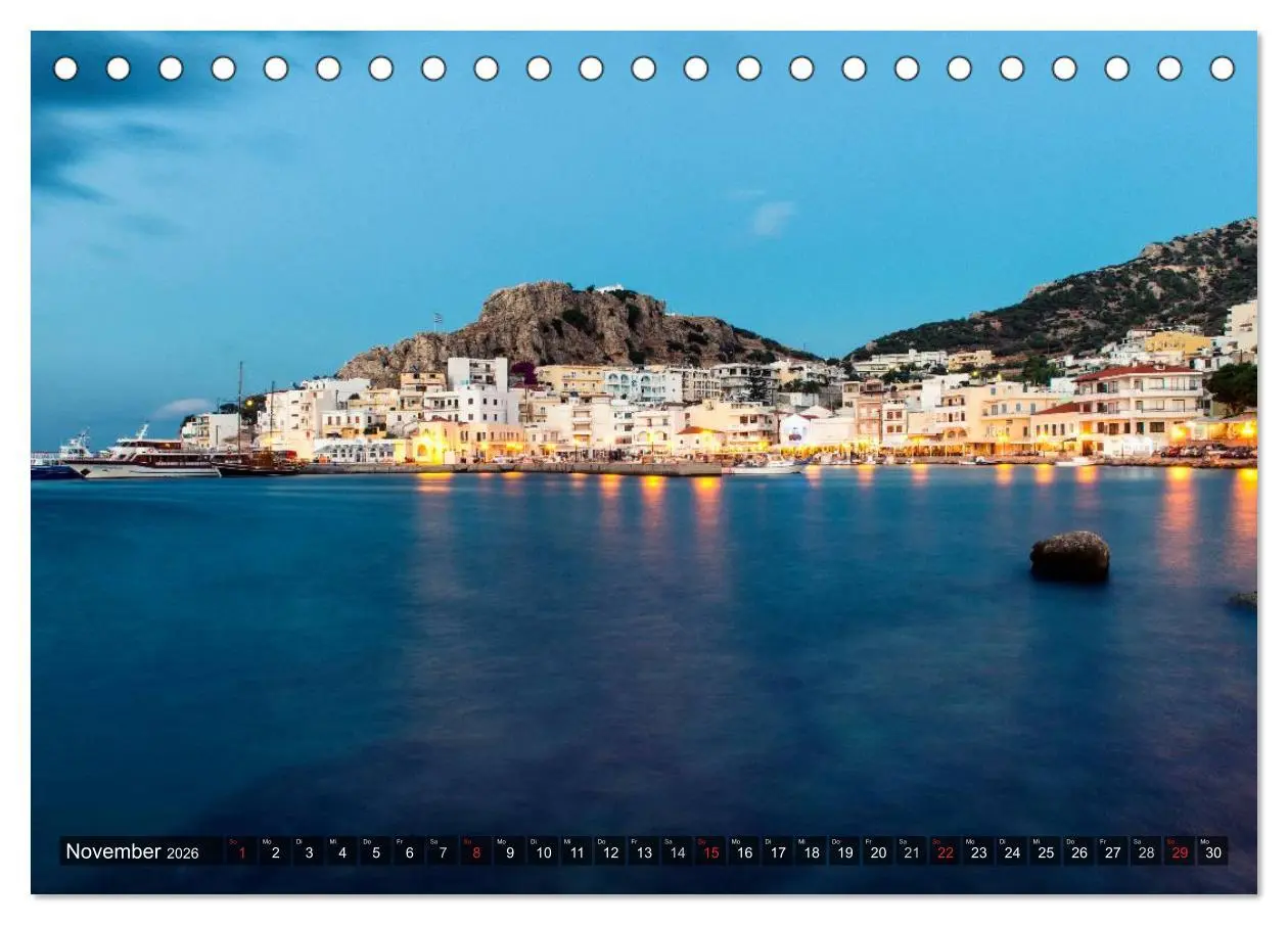 Bild: 9783457948163 | Karpathos - die unbekannte Schöne (Tischkalender 2026 DIN A5 quer),...