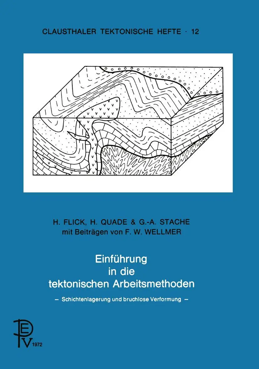 Cover: 9783540628163 | Einführung in die tektonischen Arbeitsmethoden | B. Flick (u. a.)
