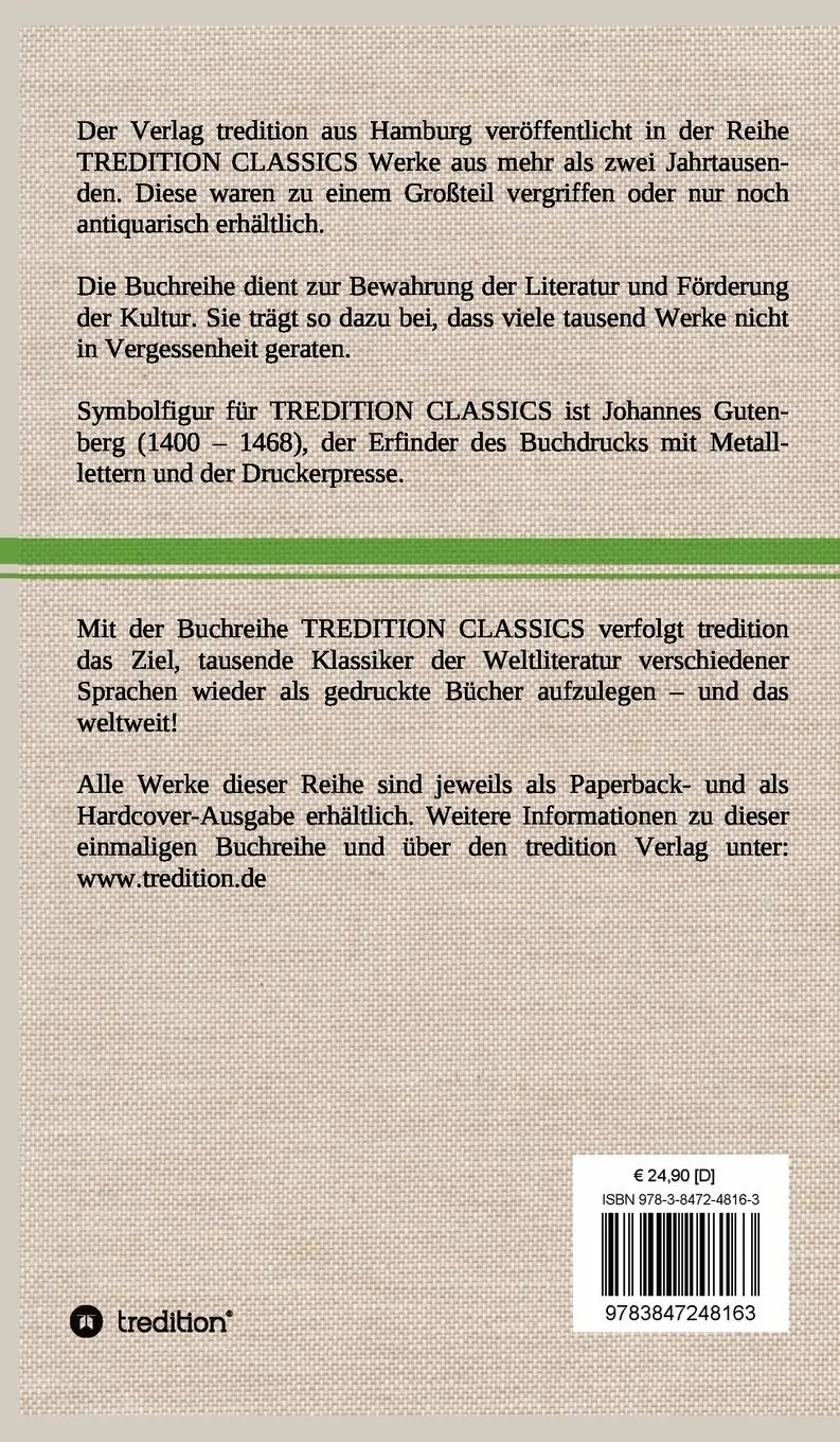 Rückseite: 9783847248163 | Über das höchste Gut | Gustav Theodor Fechner | Buch | 64 S. | Deutsch