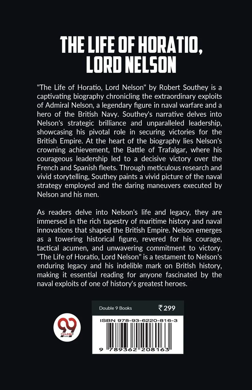 Rückseite: 9789362208163 | The Life of Horatio, Lord Nelson | Robert Southey | Taschenbuch | 2024