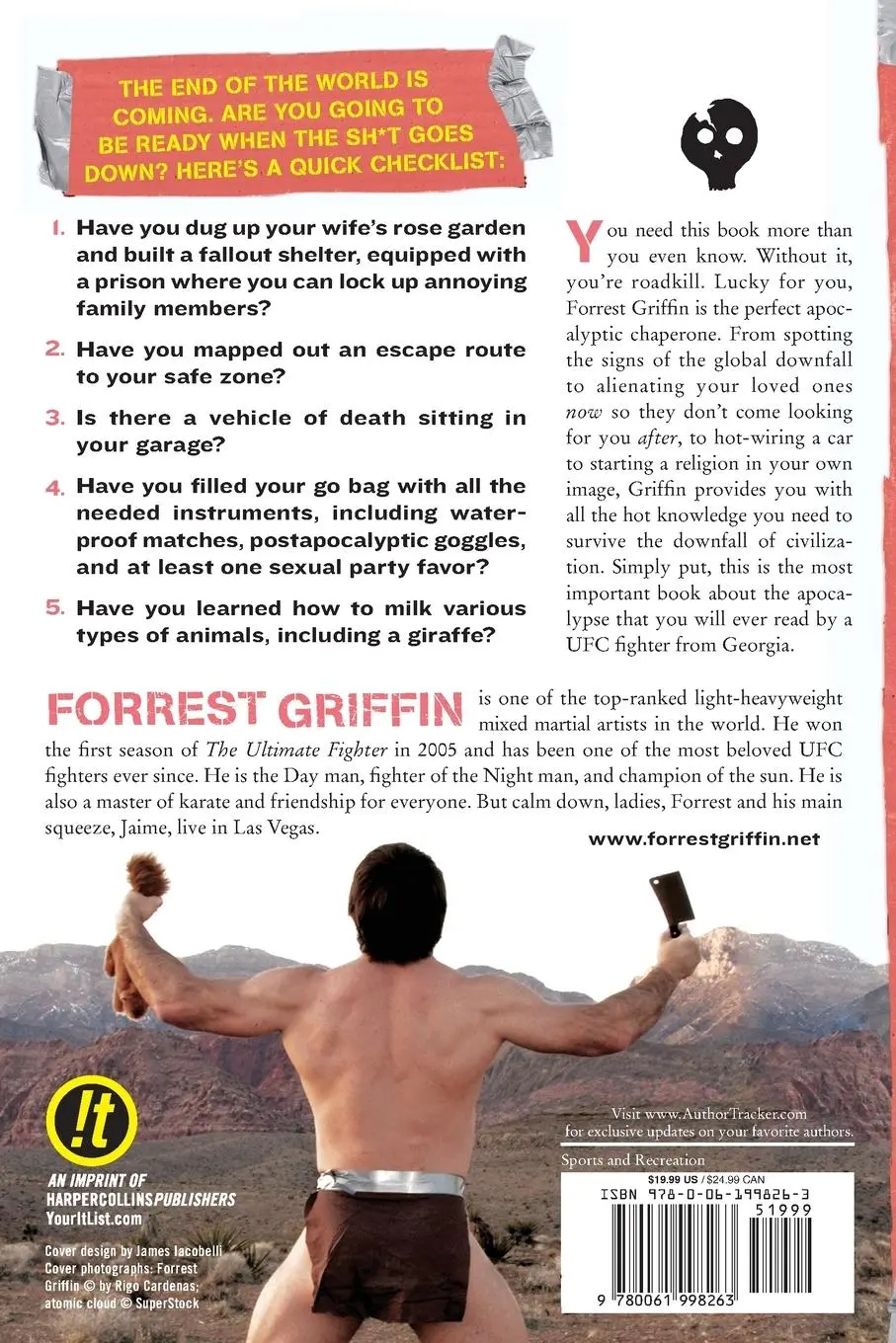 Rückseite: 9780061998263 | Be Ready When the Sh*t Goes Down | Forrest Griffin | Taschenbuch