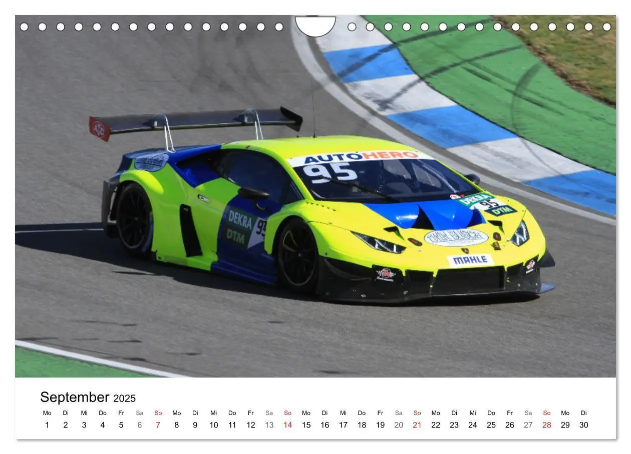 Bild: 9783435778263 | Motorsport aus Sant'Agata (Wandkalender 2025 DIN A4 quer), CALVENDO...
