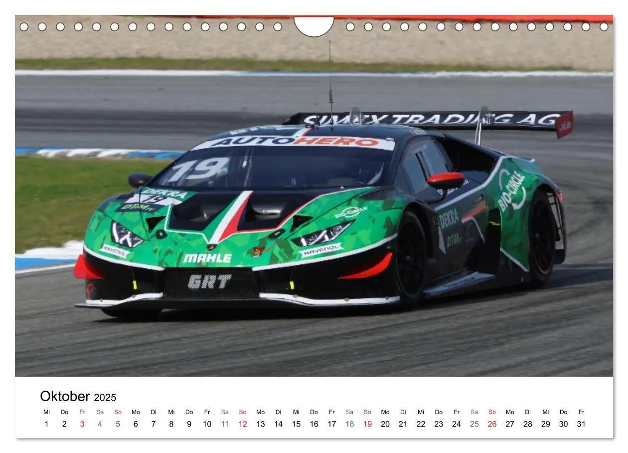Bild: 9783435778263 | Motorsport aus Sant'Agata (Wandkalender 2025 DIN A4 quer), CALVENDO...
