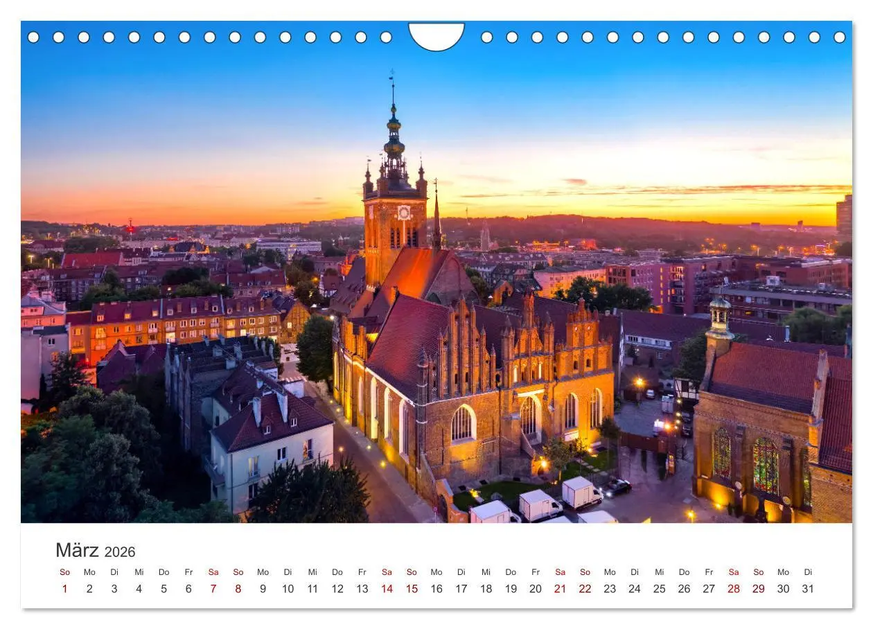 Bild: 9783457558263 | Danzig - Die goldene Stadt an der Ostsee. (Wandkalender 2026 DIN A4...