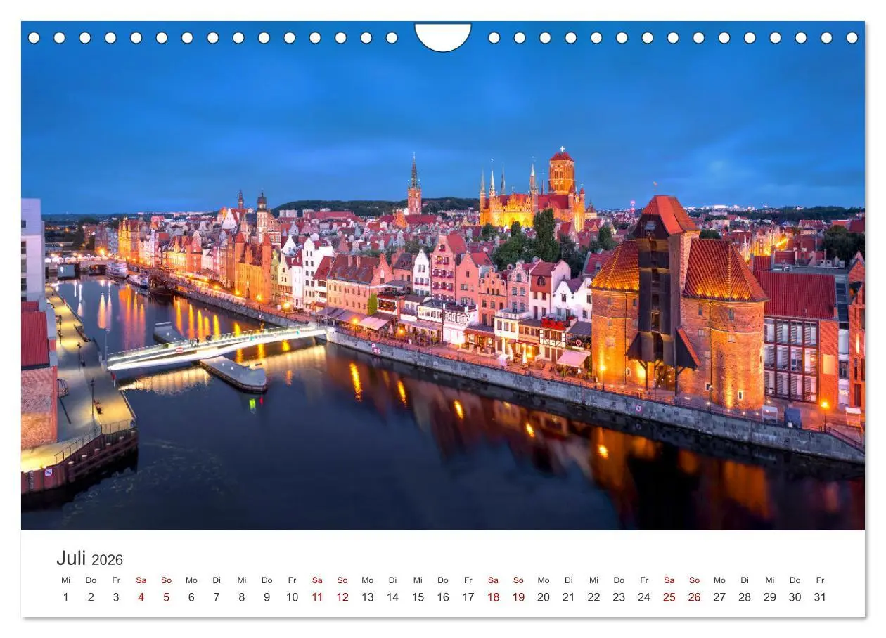 Bild: 9783457558263 | Danzig - Die goldene Stadt an der Ostsee. (Wandkalender 2026 DIN A4...