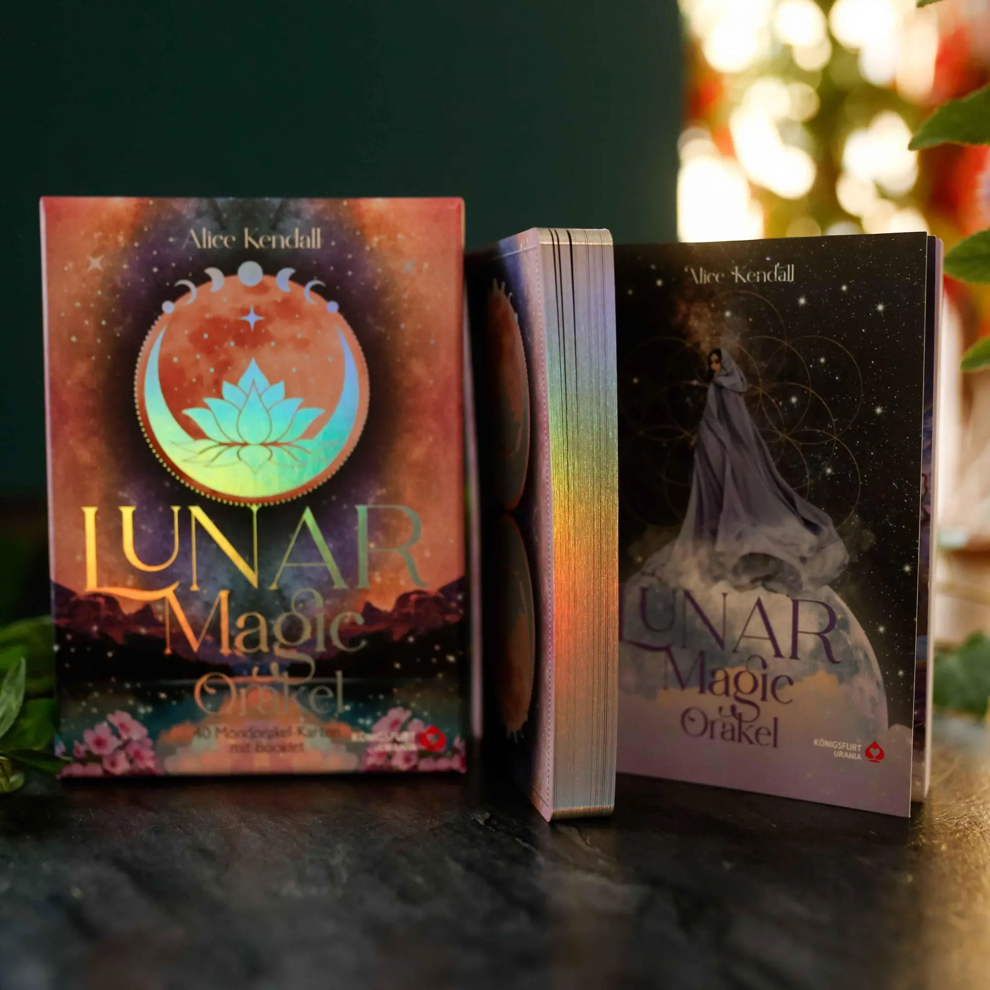 Bild: 9783868268263 | Lunar Magic Orakel - 40 Mondorakel-Karten mit Booklet (Deutsch) | Buch
