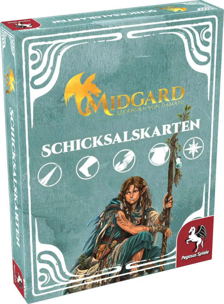 Cover: 4250231748363 | Midgard - Legenden von Damatu: Schicksalskarten | Spiel | 80103G