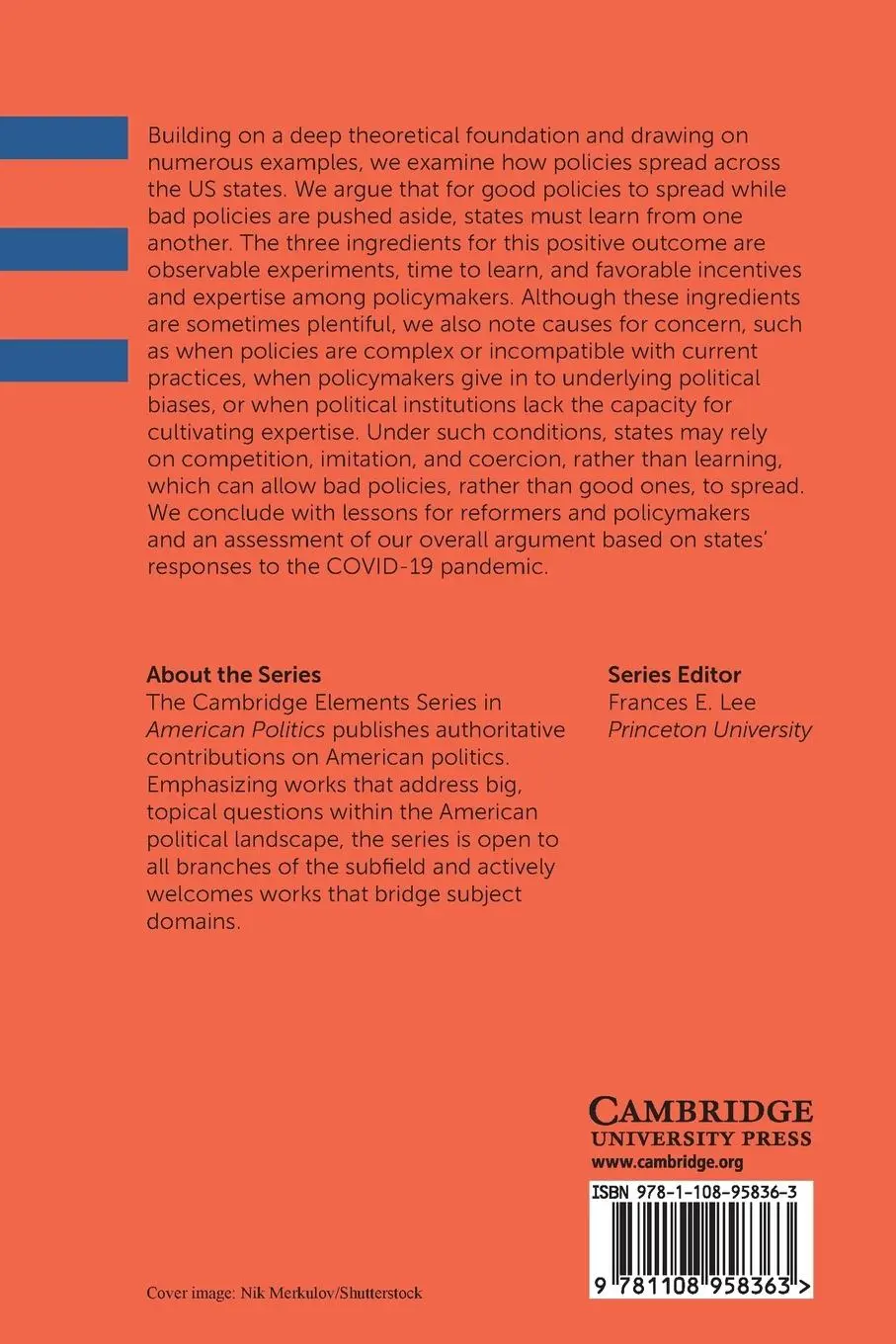 Rückseite: 9781108958363 | Why Bad Policies Spread (and Good Ones Don't) | Shipan (u. a.) | Buch