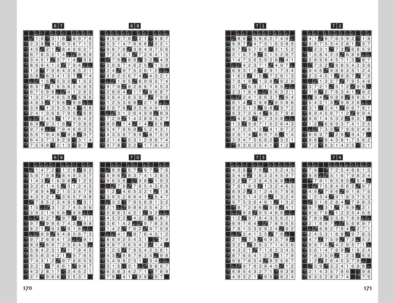 Bild: 9781454918363 | Third-Degree Black Belt Kakuro | Conceptis Puzzles | Taschenbuch