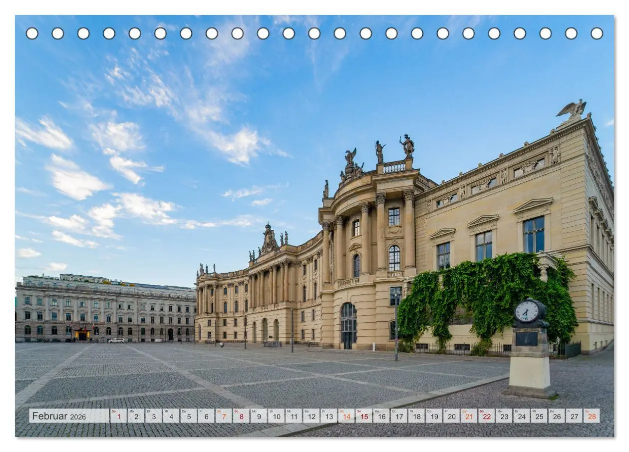 Bild: 9783457618363 | Berlin Stadtspaziergang (Tischkalender 2026 DIN A5 quer), CALVENDO...