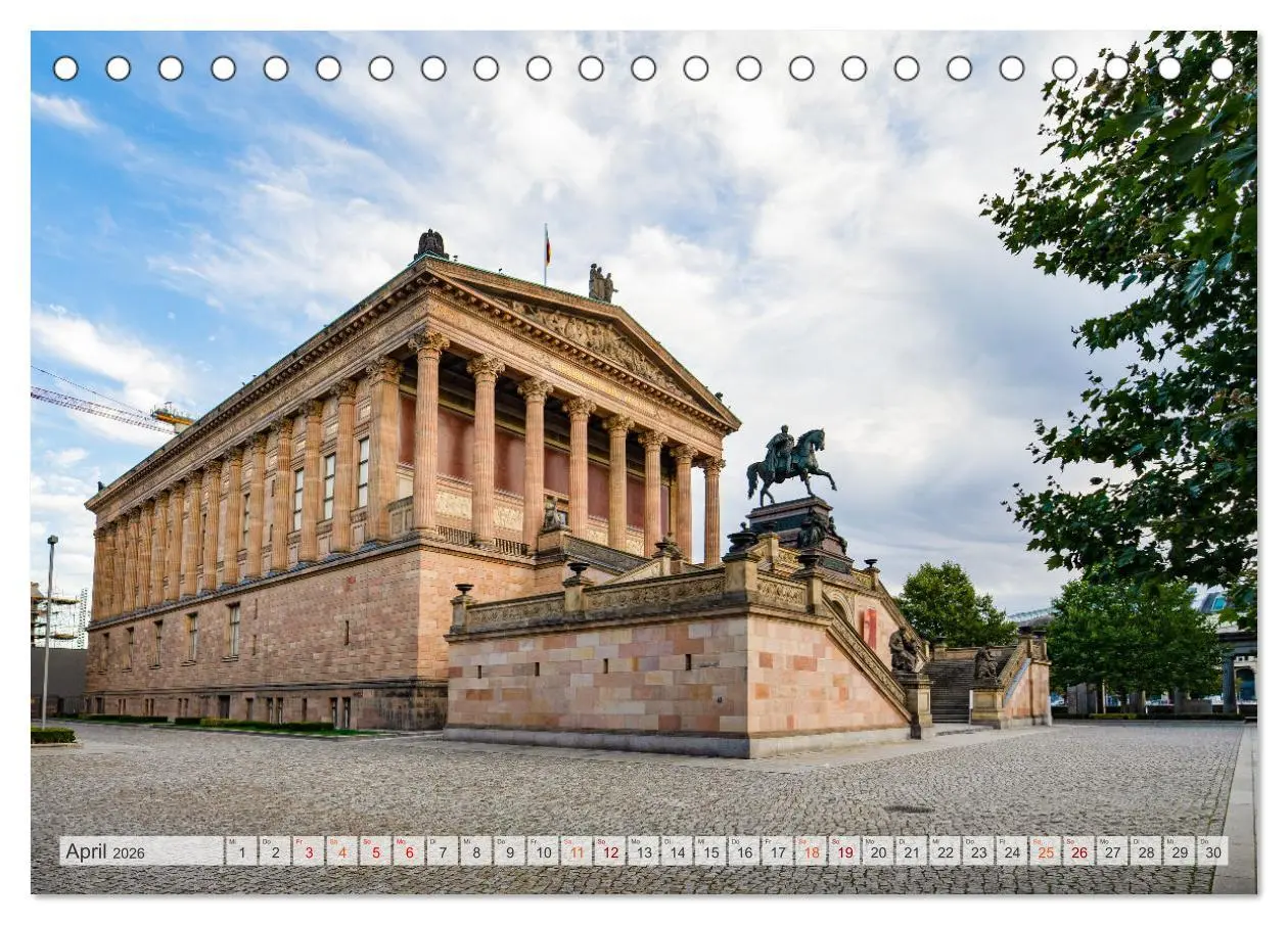 Bild: 9783457618363 | Berlin Stadtspaziergang (Tischkalender 2026 DIN A5 quer), CALVENDO...